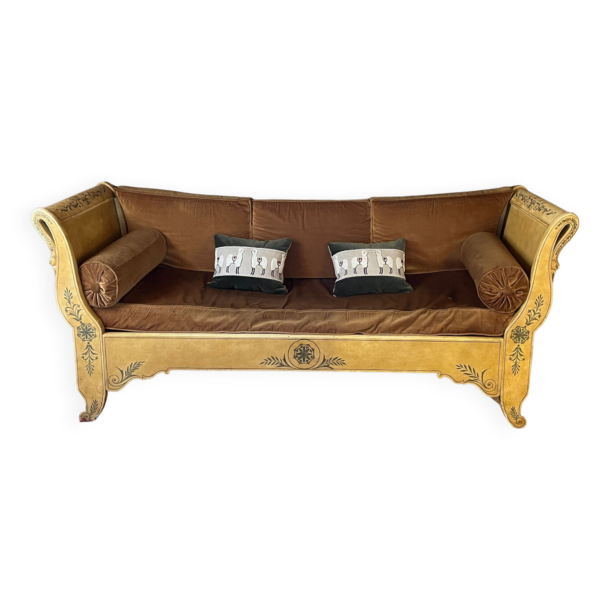 Bench 1900 swan head