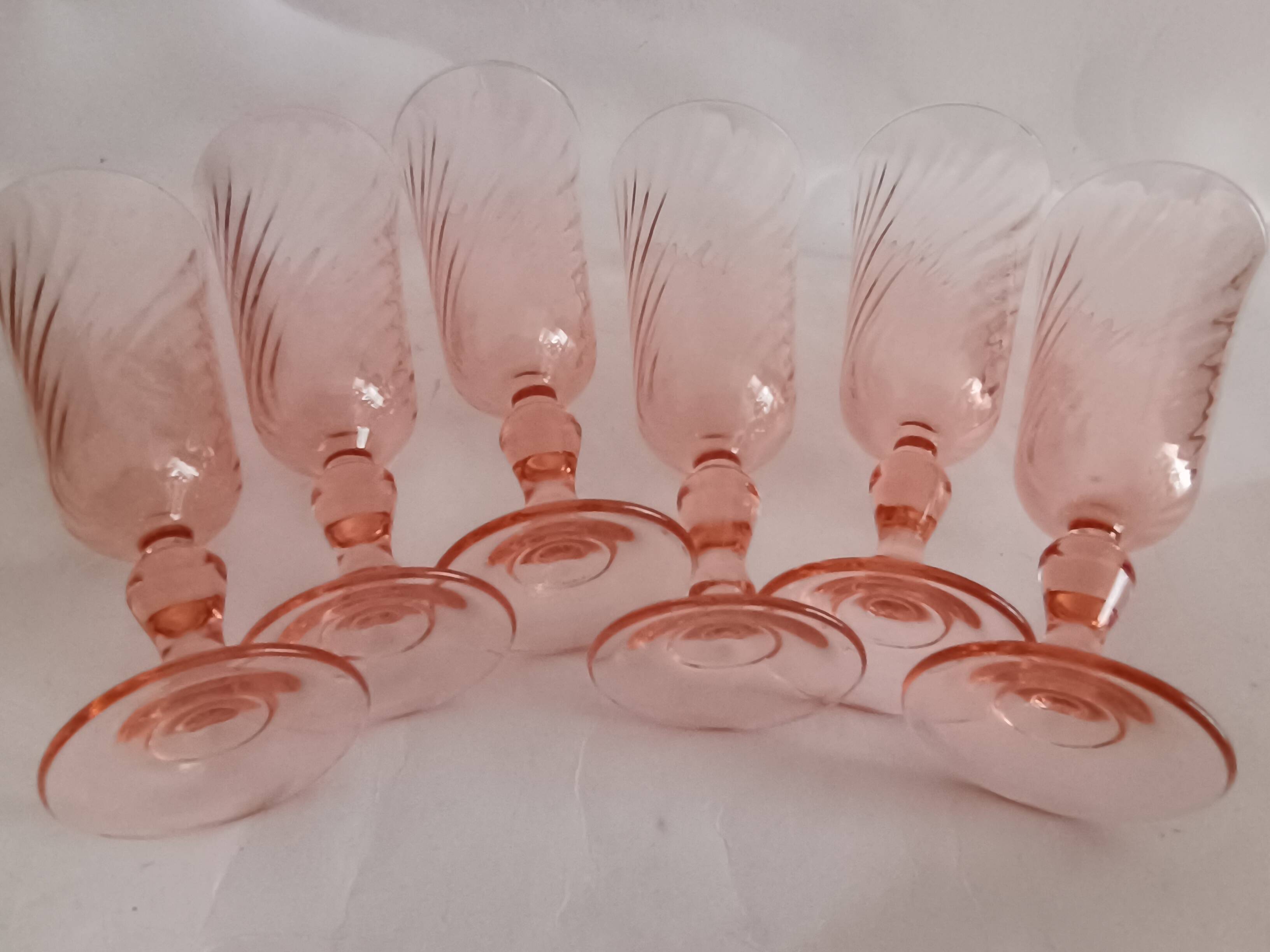 Luminarc Rosaline champagne flutes