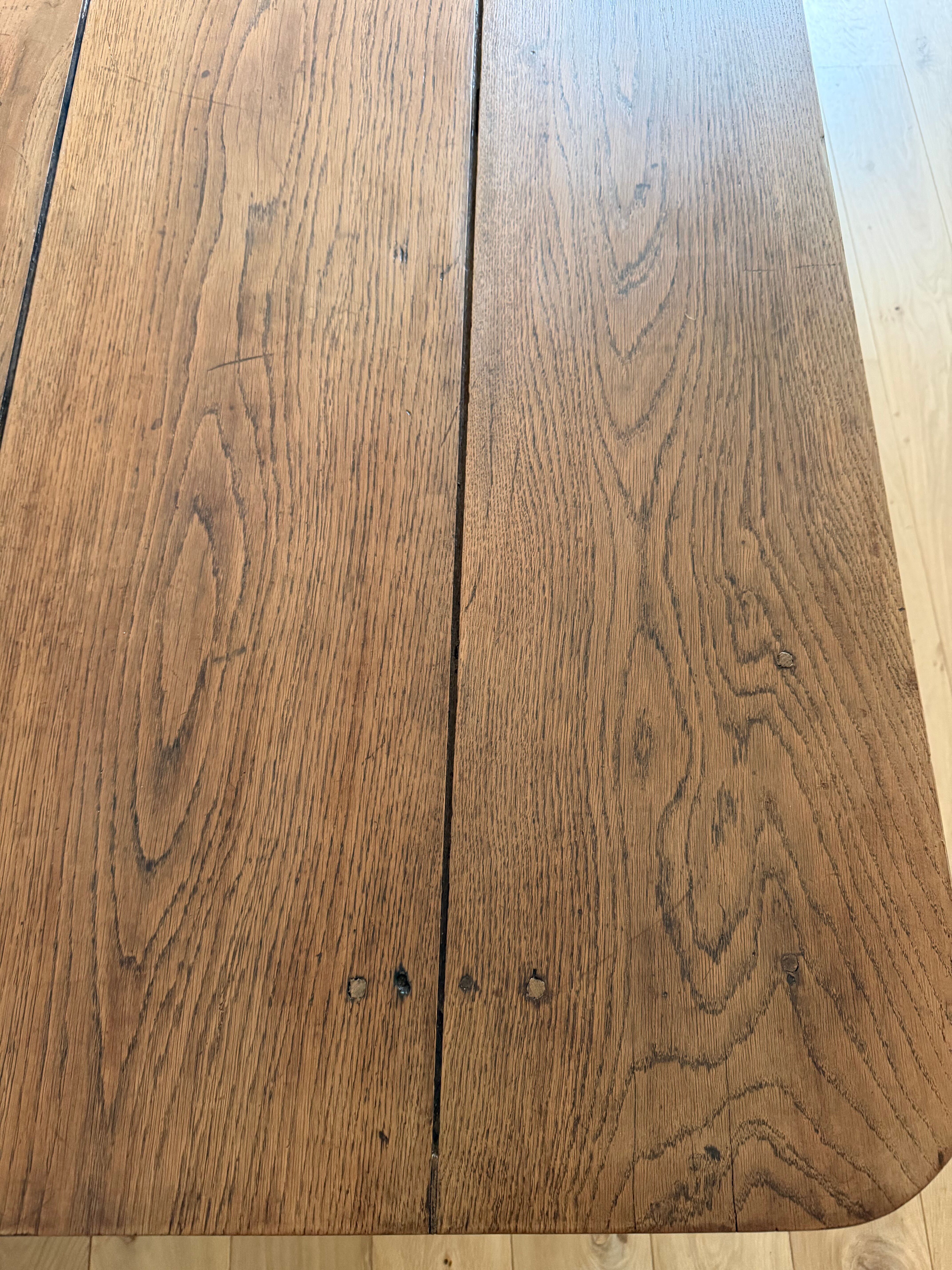 Grande table basse de ferme