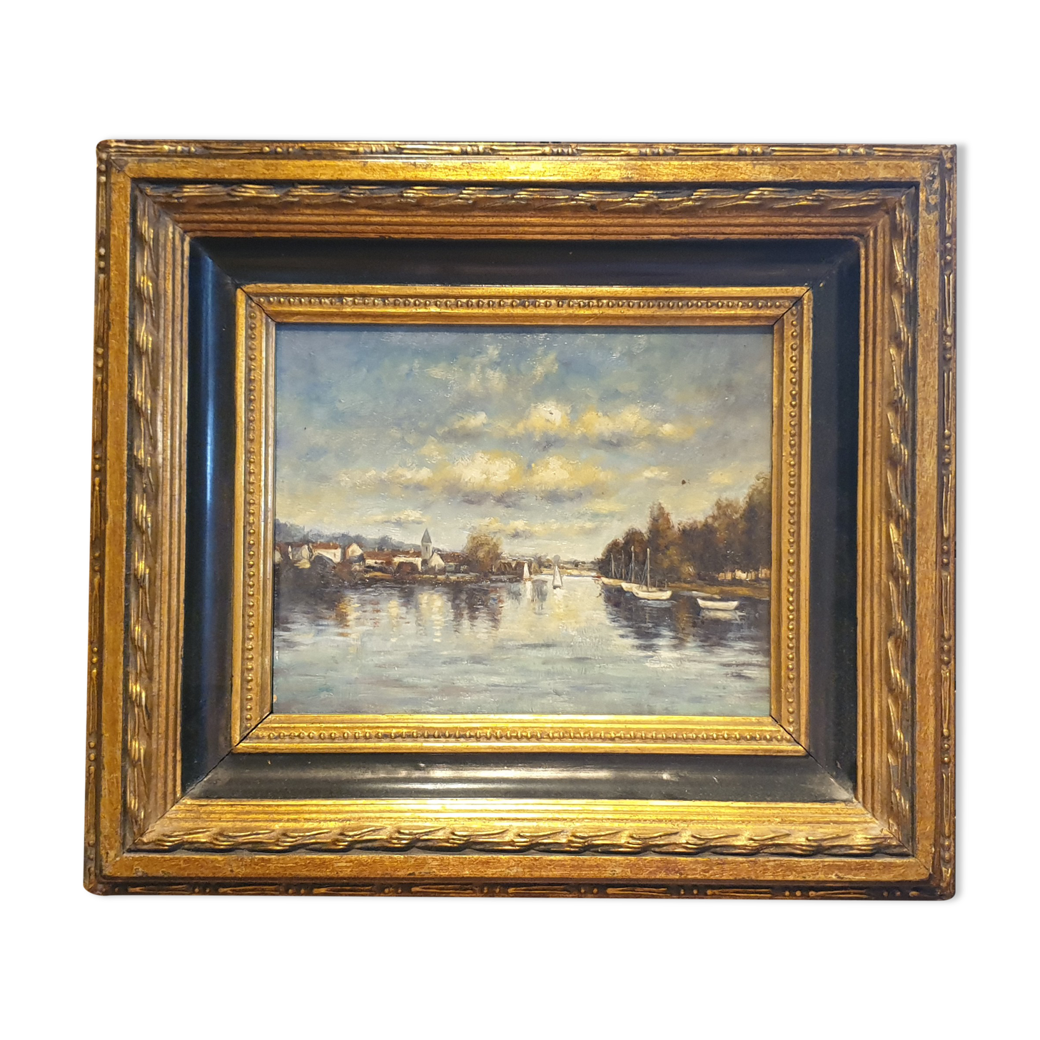 Safe marine oil panel