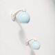 Art Deco porcelain wall lights