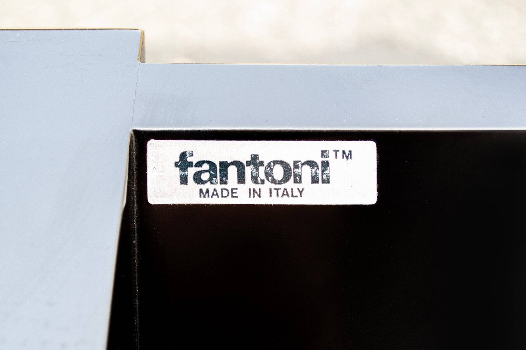 Nirone I Bagatti table by Gianfranco Frattini for Fantoni, 1980s
