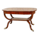 Late 19th Century Biedermeier Mahogany Center Table, 1890s