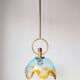 Italian Murano crystal pendant lamp from the 70s