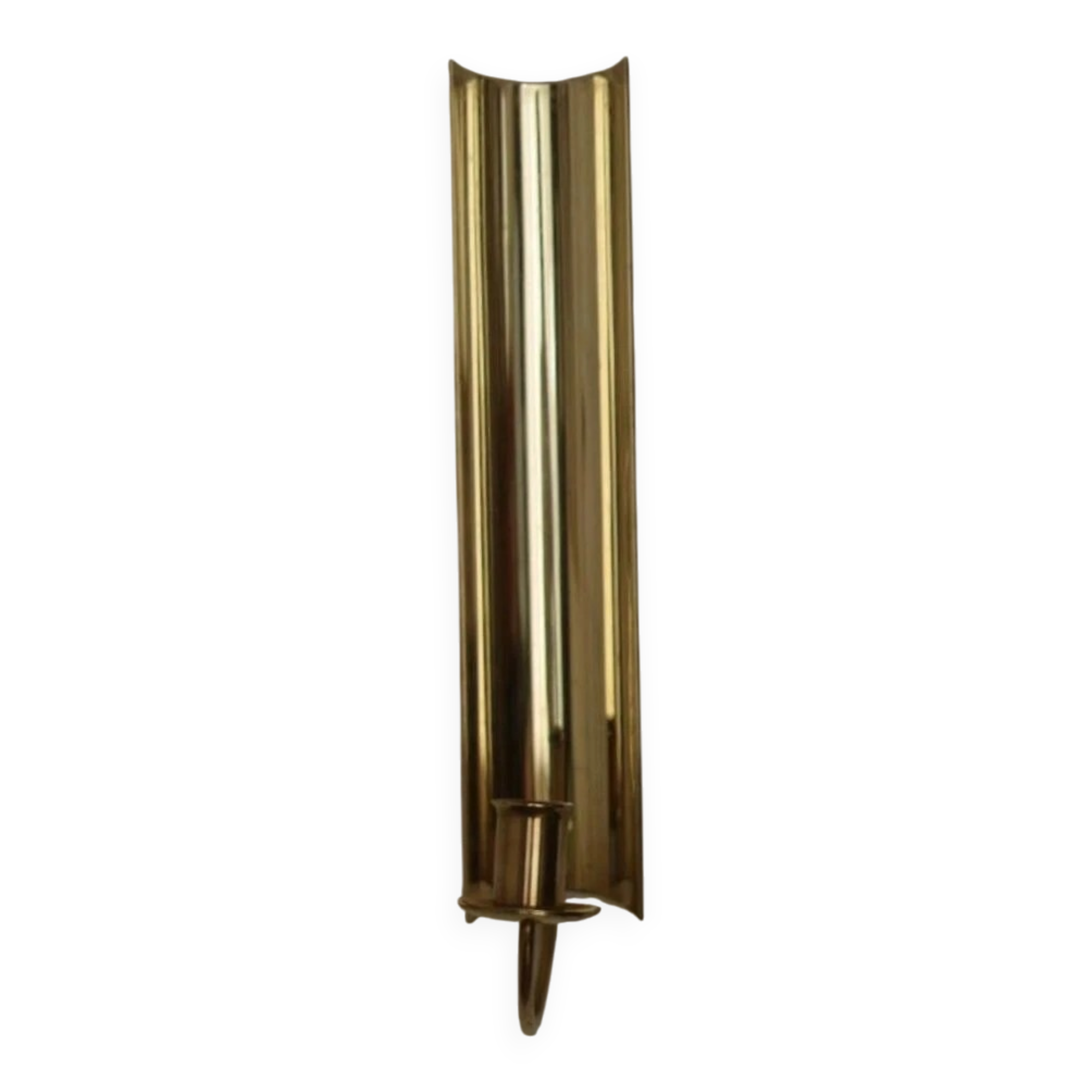 Vintage Swedish Skultuna Brass Sconce