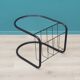 Glass coffee table, Danish design, 1970s, production: Denmark