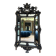 Miroir Ancien à Parecloses époque Napoléon III 152cm/90cm Glace Biseautée