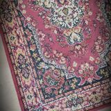 Wool and red cotton carpets