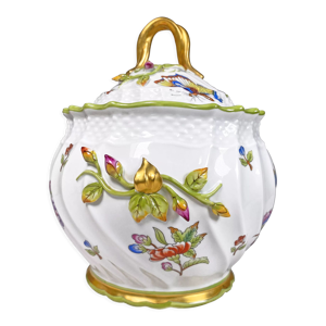 Bonbonnière en porcelaine italienne