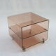 Plexiglas lucite side table by Michel Dumas for Roche Bobois, 1970s