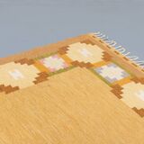 Vintage Doris Leslie Blau Collection Flat-Weave Rug by Ingegerd Silow, Sweden