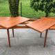 Scandinavian dining table B.fridhagen bodafors Sweden 60s