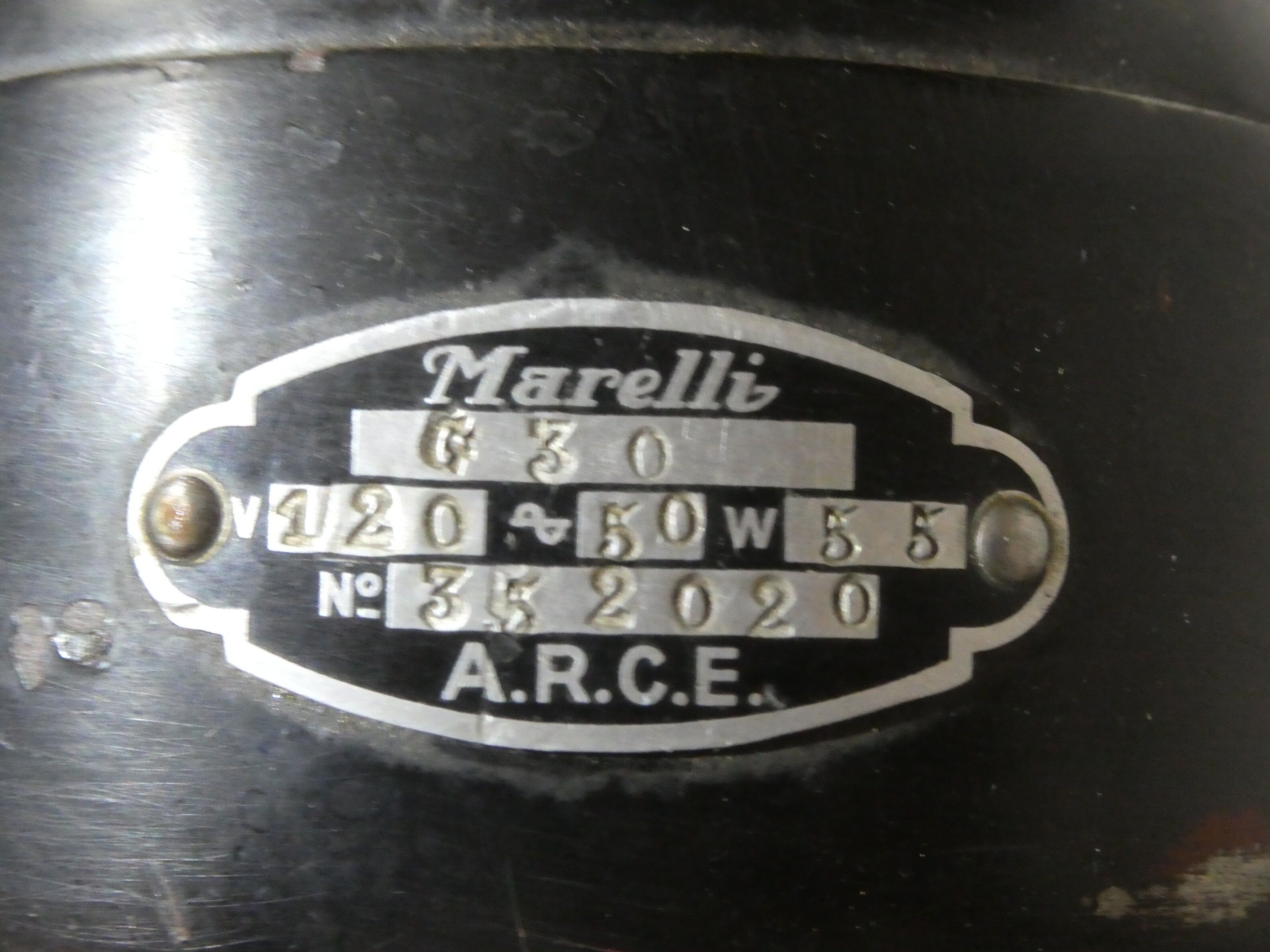 Marelli fan 1930