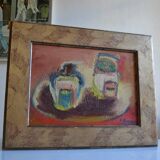 Antoine Ferrari (1910 1995) Still life Oil painting on canvas