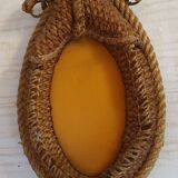 Miroir vinte collier de cheval en cordes