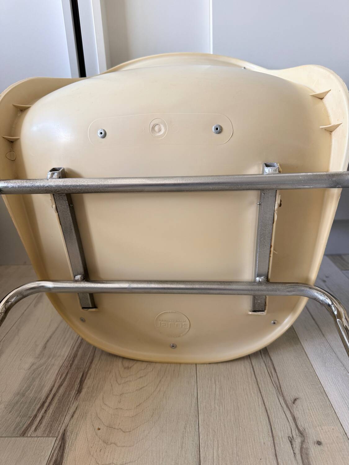 Set of 4 vintage Cojar chairs – Fermigier design – National Furniture