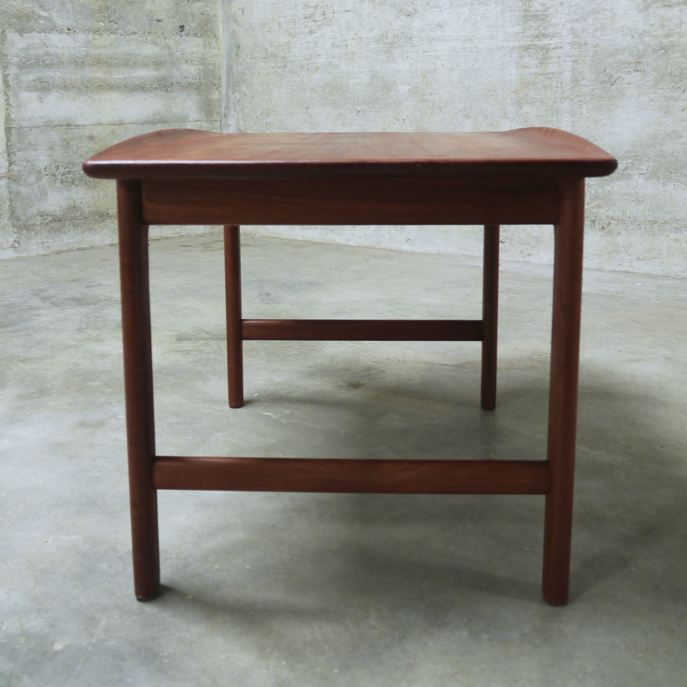 Scandinavian Teak Sofa Beside Table by Folke Ohlson, 1960s