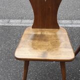 Brutalist chairs deco mountain chalet