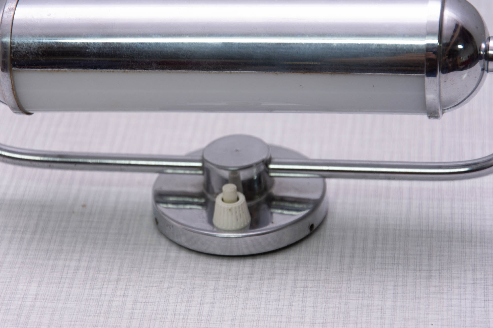 Bauhaus chromium plated wall lamp, 1940