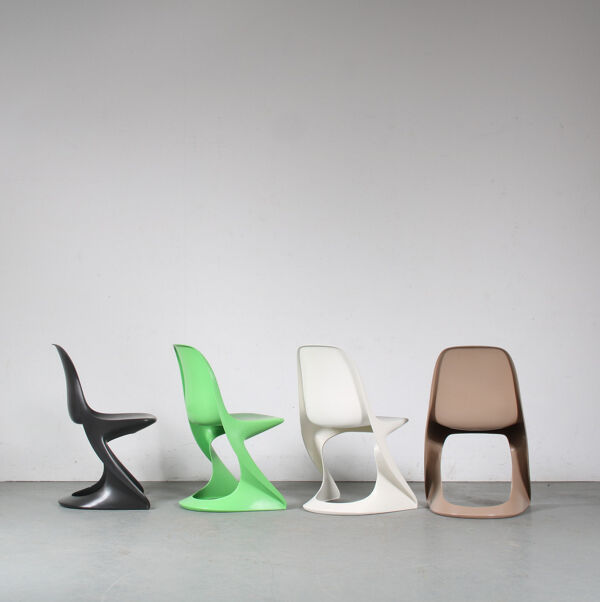 Chaise Mocca « Casalino » des années 2000 par Alexander Begge pour Casala, Allemagne – Grand stock !