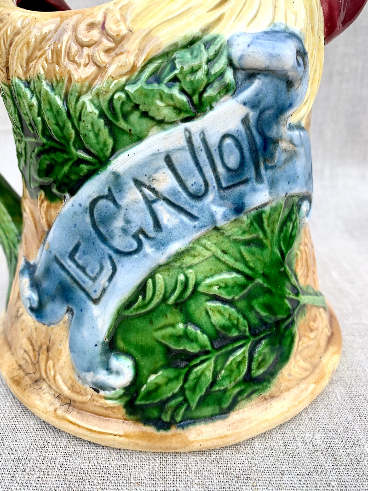 Pitcher dabs Rooster "the Gaul"