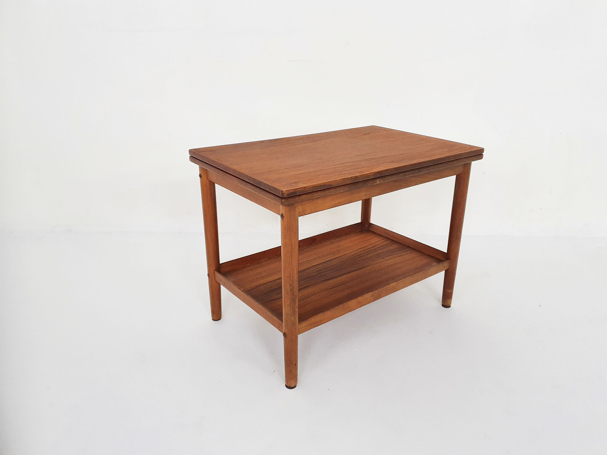 Grete Jalk for Poul Jeppesen, foldable side table, Denmark 1960's