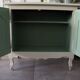 Sage green buffer