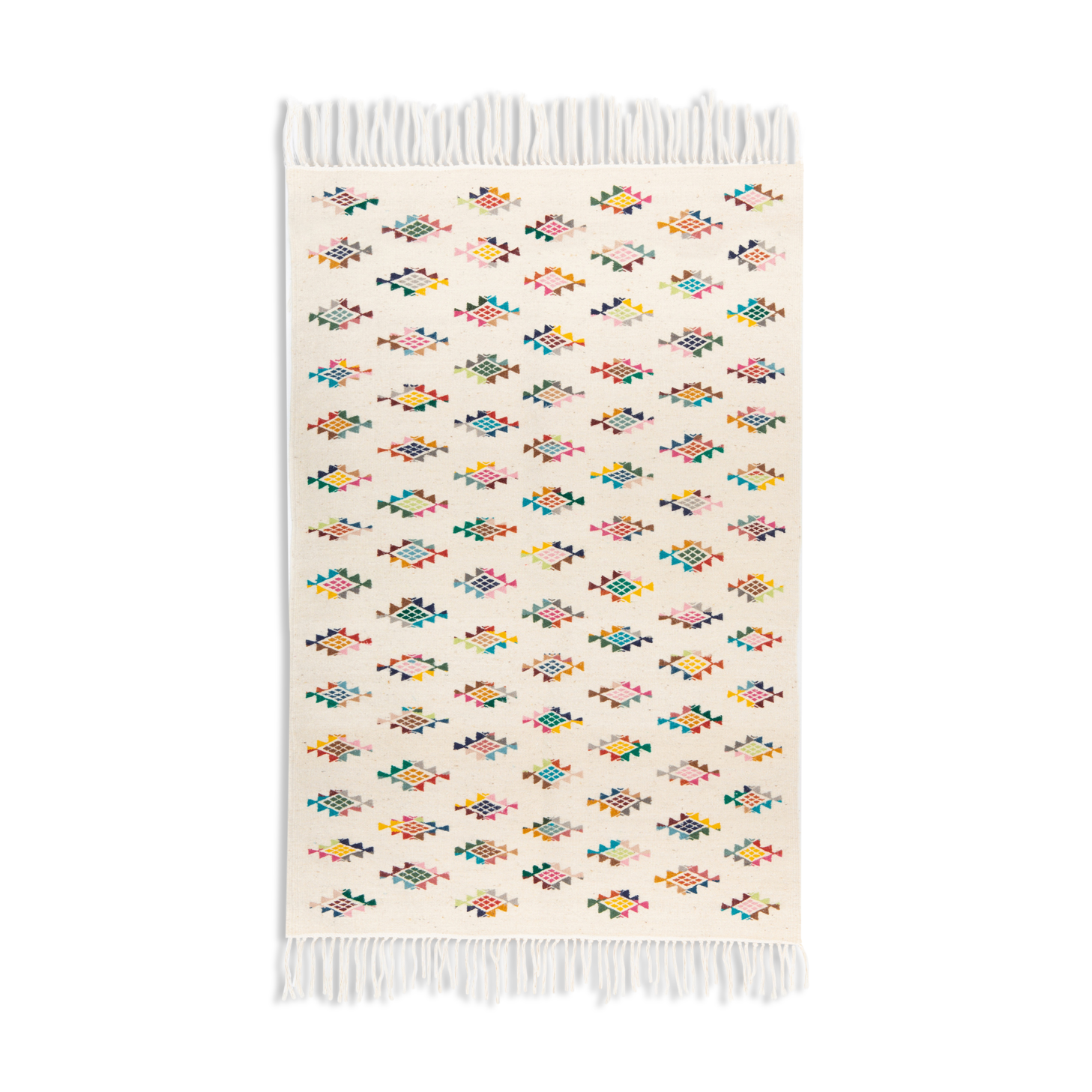 Berbere kilim with color patterns 150 x 100 cm