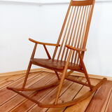 Rocking chair Holesov, Czechoslovakia 60s, Vintage, Retro