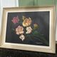 Grand tableau Nature morte aux roses de Bousseau R.