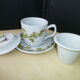 Pillivuyt porcelain cup for tea or herbal tea