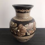 vintage hungarian pottery vase