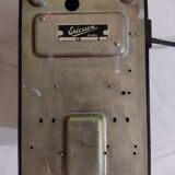 Old Vintage Wall Telephone U43 black with ptt dial