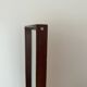 Beautiful vintage Danish teak mirror with mittered edges and nice brass det