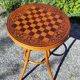 Table de jeux bistrot en bois courbé début XXe