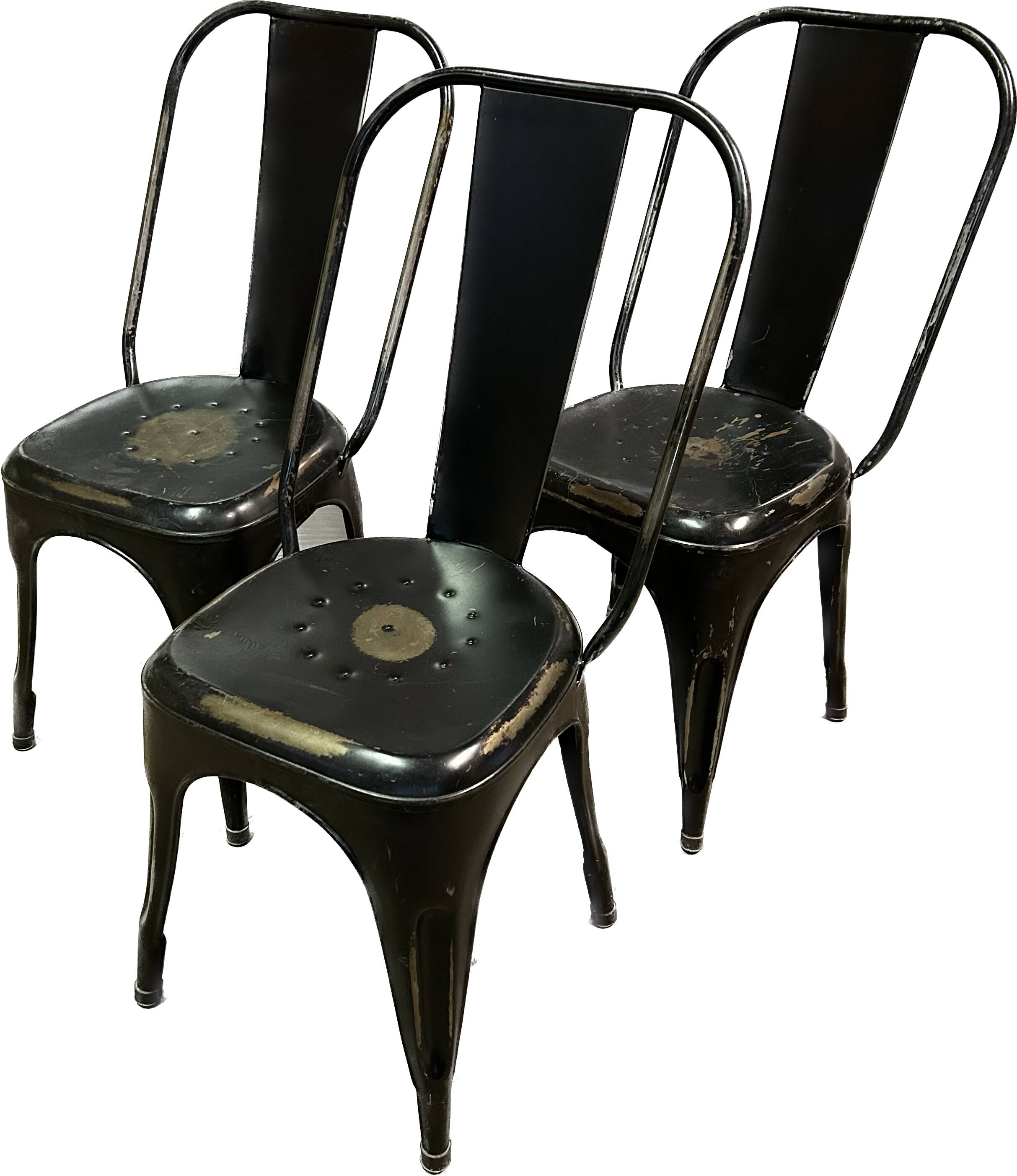 Industrial bistro chair