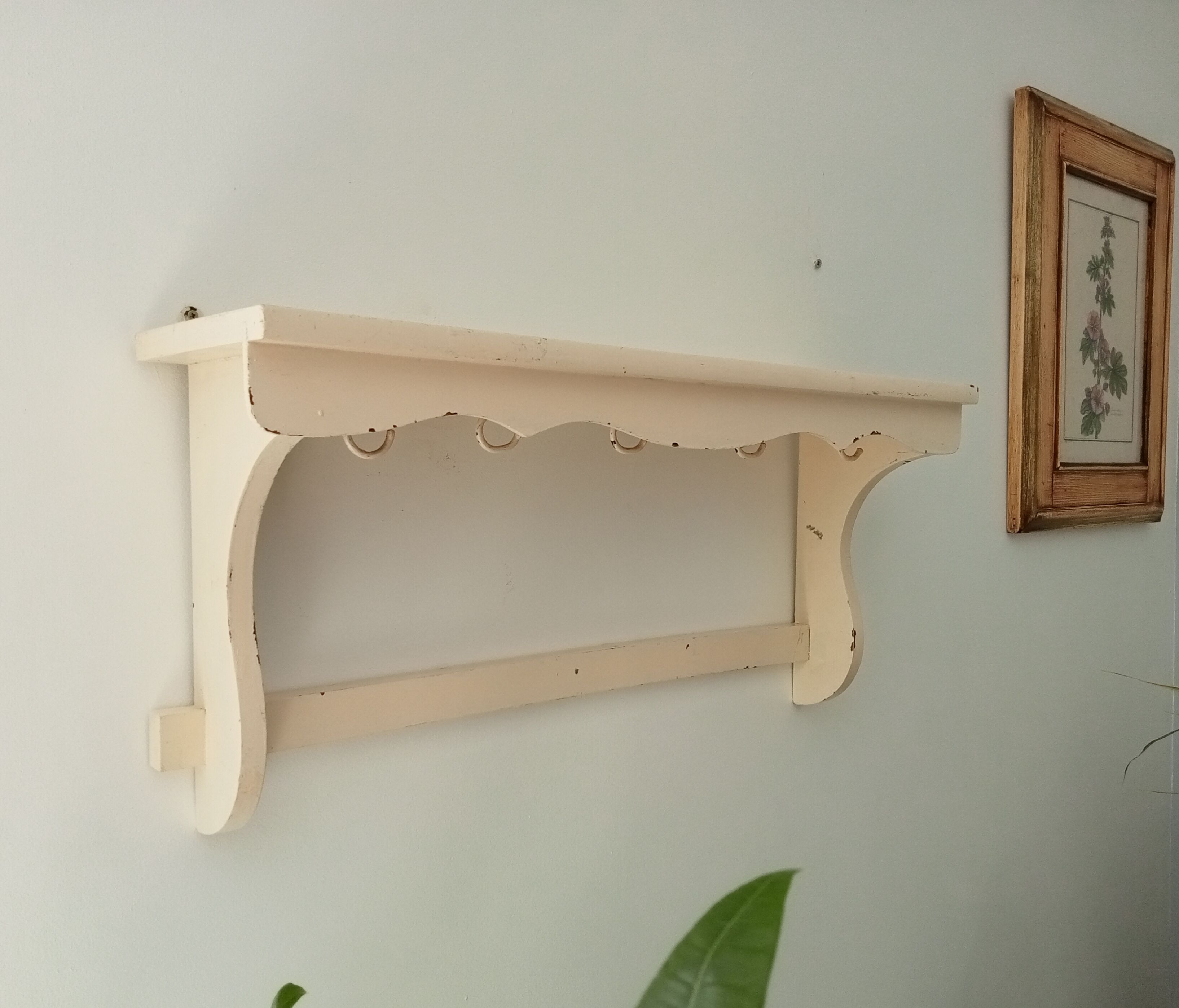 Vintage wall shelf