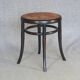 Tabouret bistrot en bois-courbé par LEBRUN, 1890, No Thonet