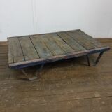 Industrial plant pallet coffee table