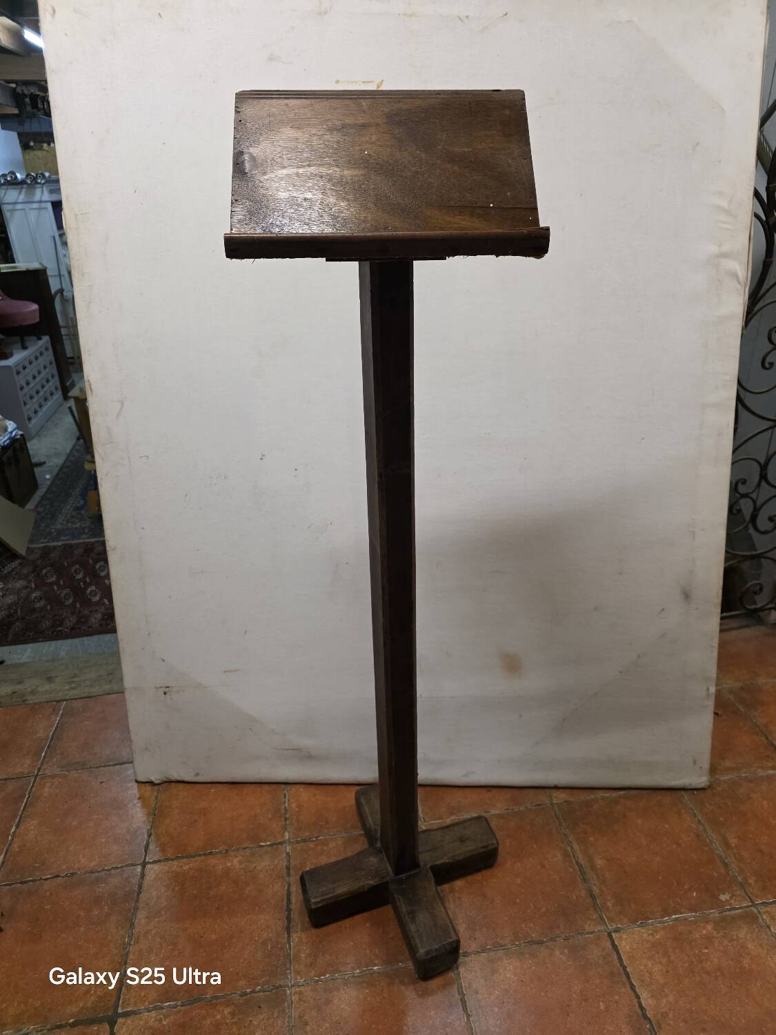 Lectern, antique conference desk