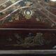 Vintage wooden mail door