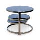 Leitmotiv-Swivel 3-tier coffee table