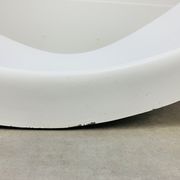 Eurolax R1 fiberglass deckchair by Charles Zublena