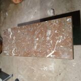 red marble coffee table