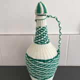 Scoubidou bottle and its 60s cap