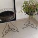 Pair of wrought iron planters