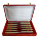 12 vintage dessert knives Coutellerie Lorraine - 24,5 cm