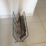 Black metal magazine door