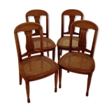 Chaises cannées