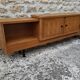 Low oak sideboard